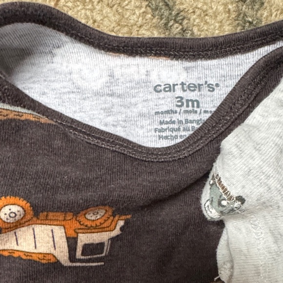 Baby Bodysuit Set - Airplane and Car Print - Picture 3 of 5